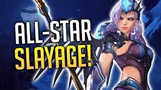 Slaying With My New ALL-STAR MERCY Skin!