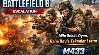 M433 İle Win Odaklı Oyun | Battlefield 6 Escalation