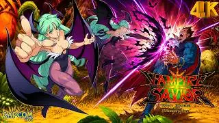 Vampire Savior - Morrigan [Arcade / 1997] 4K 60FPS