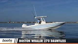 Boston Whaler 270 Dauntless: Видеообзор катера