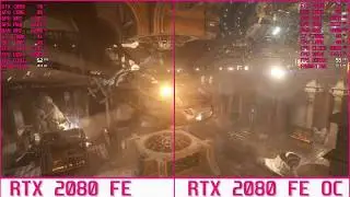 RTX 2080 VS RTX 2080 OC Msi Afterburner - 3DMARK BENCHMARK #03