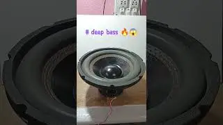 FREDO DUAL VOICE COIL SUBWOOFER DEEP BASS TESTING IN 200 WATT RMS 😱😱#viral#youtubeshorts #shortvideo