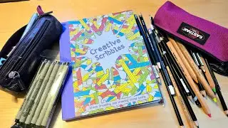 Creative Scribbles Book - Drawing Monsters!!