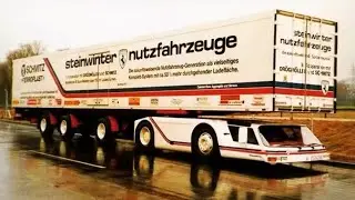 Самый низкий грузовик в мире - Mercedes-Benz Steinwinter Super Cargo 1983 #simoncarshop