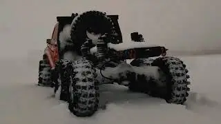 Winter Crazy RC Challenge 6x6 Bison Crossrc EMO XL #snowy #game