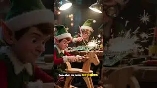 Santa Claus and Elves!!! #atmosfer #snow #disney #santaclaus #elves