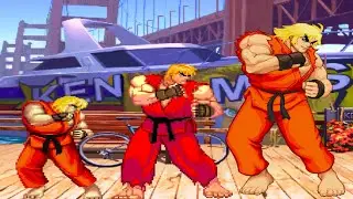 Street Fighter Evolution Remix of Ken Evolution