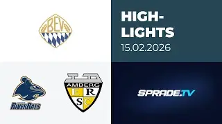 15.02.2026 - Highlights - ESC Riverrats Geretsried vs. ERSC Amberg