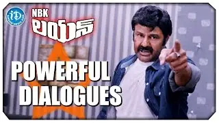 Balakrishna Powerful Dialogues in LION || Trisha, Radhika Apte || Mani Sharma