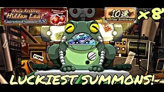 NXB NV : UNEXPECTEDLY LUCKY SUMMONS | 1000 SHINOBITES + 80 FREE 3.5 ANNI TICKETS |NARUTO X BORUTO