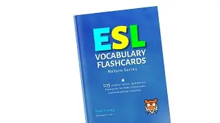 ESL Vocabulary Flashcards: Nature Series Book