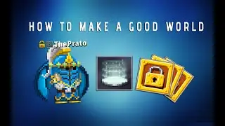 HOW TO MAKE AN AWESOME PIXEL WORLDS WORLD | RESELL WORLDS! EASY PROFIT!!