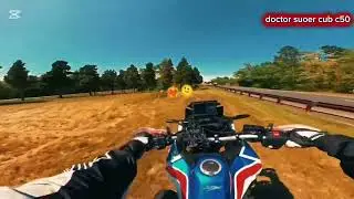 وحش الطريق honda africa twin #m#moto#motivation #motovlog #honda #honda #follow 