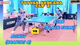 Adinov (BRANTAS  A) vs Rian (BLACK SWAN)||TYTYAN KENCANA CUP 2||SINGLE DIVISI 5+,5,6,7||