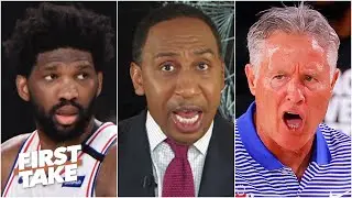 Stephen A. sounds off on Brett Brown: Get Joel Embiid the ball! It's just inexcusable! | First Take