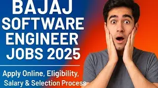 Bajaj software Engineer jobs in Hyderabad|freshers can apply #job #bajarangbali 