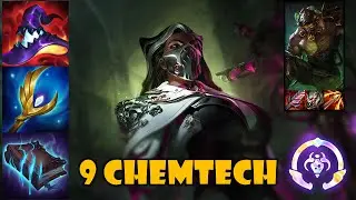 TFT RENATA CARRY | 9 CHEMTECH | FULL GAMEPLAY