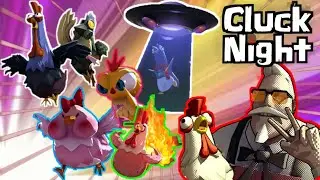 New granny game !? | Cluck Night | Funniest online game