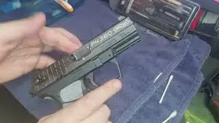 Walther PK .380 Cleaning (post Range) part 3. Rem Oil