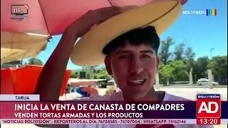 En Tarija inicia la venta de canastas para compadres