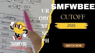 Smfwbee 2025 Expected cut-off🤔👉📌|#smfwbee#important#exam#2025#cutoff#notice👉👉