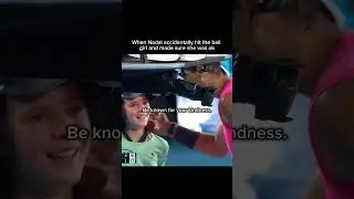 Nadal Accidentally Hits a Ball Girl&hellip; Then Shows Pure Class ❤️