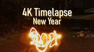 Silvester in Linz Austria 4K 2020/2021 - New Year 2021 Fireworks Timelapse