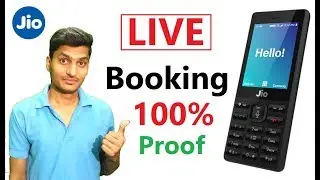 Live Booking Of Jio Phone Rs.1500 With 100% Proof from My jio app |How to Book Jio Phone in Hindi