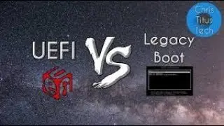 الفرق بين legacy و UEFI وطريقة التحويل بينهم