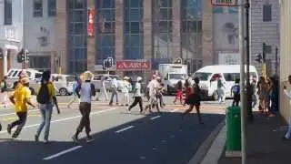Illegal Protest in Cape Town CBD