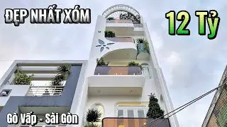 Bên Trong Căn Nhà Xây Mới Đẹp Nhất Xóm | 6 Phòng & Thang Máy 