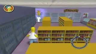 [PC] The Simpsons Hit And Run Level 1 | Purchasable Cars And Clothes