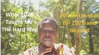 Things I Learned the Hard Way in 2025 : 20 Lessons I'm Taking Into 2026 and Beyond #lifelessons