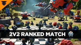 Mechabellum 2v2 | Troyd & philipp***** vs Ironhand & M00NBEAST