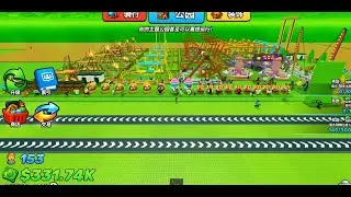 I redecorated my theme park, Roblox.