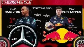 Ultimate F1 Grid of Best Times in the 2022 Testing in Barcelona