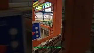 Thread rod automatic metal zinc plating galvanizing machine #electroplating  #plating #zinc #machine