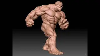 Andy Bergholtz Sideshow Hulk OG Premium Format 3D Scan + touch up