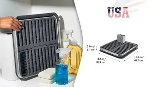 Best OXO Good Grips Foldable Dish Drying Review | 2-Tier Aluminum Rack with Drainboard for Kitchens