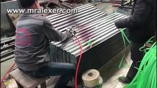 Gauge corrugated steel roofing sheet iron roof sheets price gi ppgi galvanized pre painting roof pan