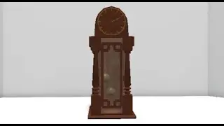 Bloxburg Custom Working Grandfather Clock