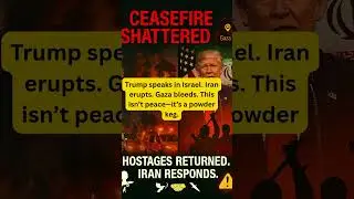 Gaza Ceasefire Violated&mdash;Israel Responds, Iran Condemns #gaza #trump #israel #iran #ceasefire #news