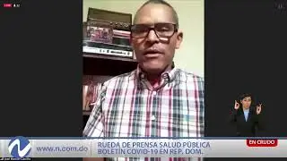 EN VIVO: Salud P&uacute;blica ofrece nuevas informaciones sobre COVID-19 en RD - 20 ABRIL 2020