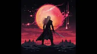Final Fantasy 7 as a 2D Cyberpunk Movie