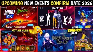 M1887 Gun Skin Return Confirm Date | m1887 skin return kab aayega | free fire Valentine events 2026