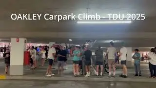 Who can climb a carpark faster? Lachlan Morton or Richie Porte?
