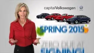 Capital Volkswagen Sign Then Drive Event