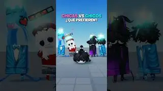 🐾 CHICAS VS CHICOS 😱😎 #roblox #meowrobloxyt #brookhaven #mm2roblox #dancer #memes