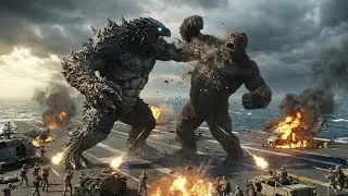 Kong vs Sea Monster || Cinematic Battle