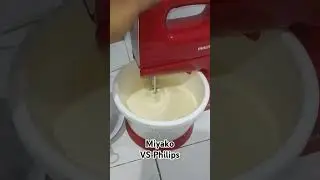 komparasi Hand Mixer Miyako vs Philips #handmixer #komparasi